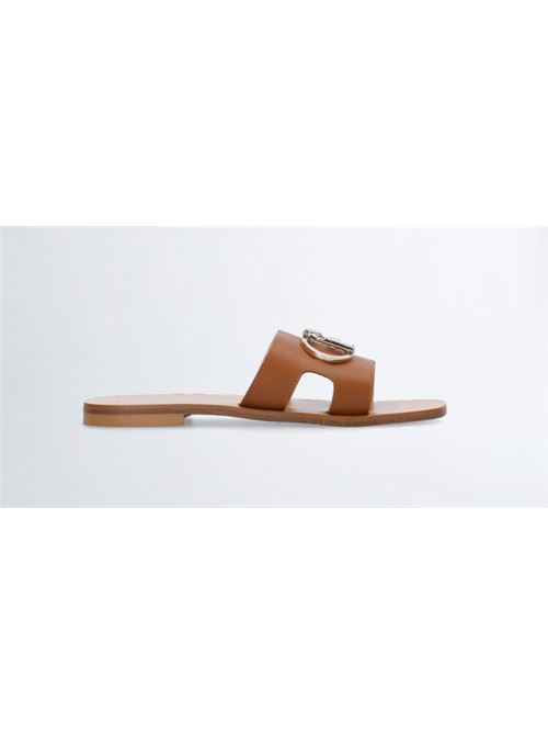 Ciabatte flat con logo saba Liu jo LIU JO | SA3151P0102-S1892